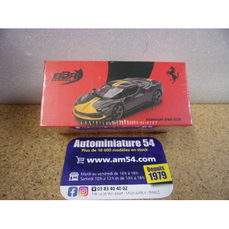 Ferrari 296 GTB Asseto Fiorano Grigio Scuro BBRModels BBRFER64007 MiniGT 1/64