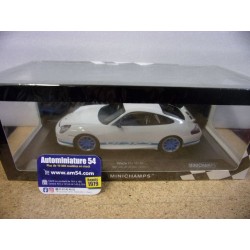 Porsche 911 - 996 GT3 RS White - Blue 2002 155062021 Minichamps