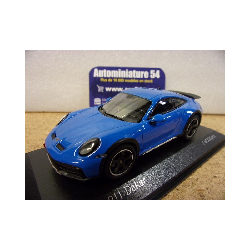 Porsche 911 - 992 Dakar Shark Blue 410062072 Minichamps