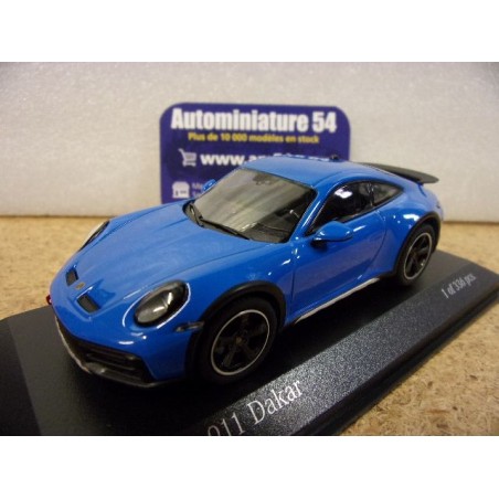 Porsche 911 - 992 Dakar Shark Blue 410062072 Minichamps