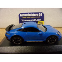Porsche 911 - 992 Dakar Shark Blue 410062072 Minichamps