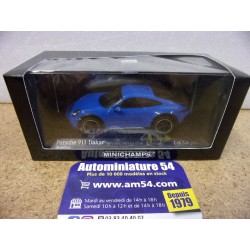 Porsche 911 - 992 Dakar Shark Blue 410062072 Minichamps