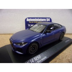 BMW i4 M50 Frozen Portimau Blue 2022 410024001 Minichamps