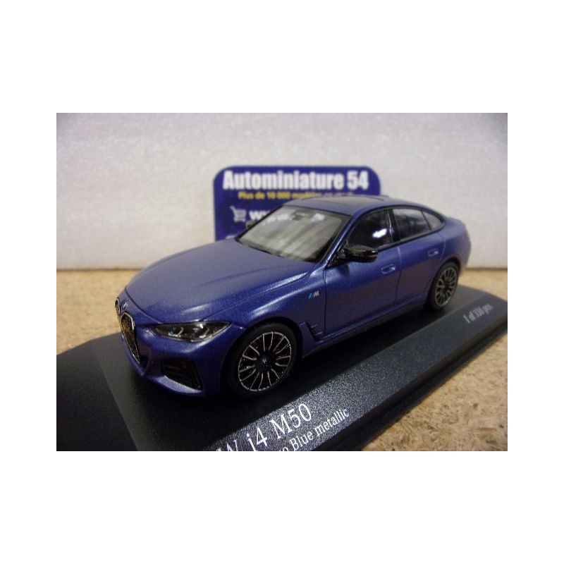 BMW i4 M50 Frozen Portimau Blue 2022 410024001 Minichamps
