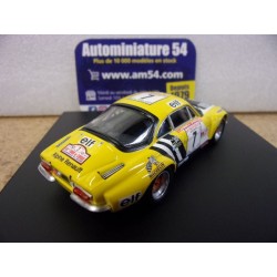 1975 Alpine A110 n°7 Nicolas - Laverne 2nd  Tour de Corse ref 0827 Trofeu