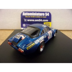1972 Alpine A110 n°5 Andruet - Biche 1st Winner Tour de Corse ref 0822 Trofeu