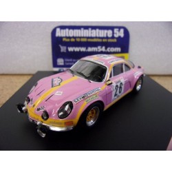 1973 Alpine A110 n°26 Canova - Donald Tour De Corse ref COF014 Trofeu