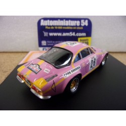 1973 Alpine A110 n°26 Canova - Donald Tour De Corse ref COF014 Trofeu