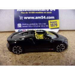 Bugatti W16 Mistral Black MGT01058 True Scale Models Mini GT