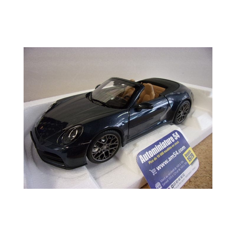 Porsche 911 - 992.2 Carrera S Cabrio Yatching Blue 2025 187170 Norev