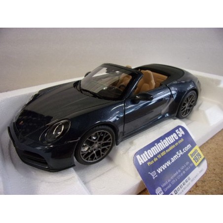 Porsche 911 - 992.2 Carrera S Cabrio Yatching Blue 2025 187170 Norev