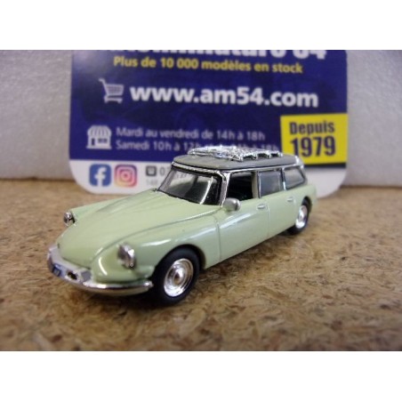 Citroen DS ID 19 break Absinthe Green 1961 155061 Norev 1/87