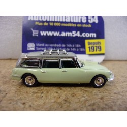 Citroen DS ID 19 break Absinthe Green 1961 155061 Norev 1/87