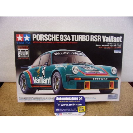 Porsche 911 - 934 Turbo RSR Vaillant 24334 Tamiya Maquette 1/24