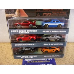 Coffret Fast & Furious 6 cars Nano Hollywood rides 36680 Jada toys