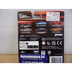 Coffret Fast & Furious 6 cars Nano Hollywood rides 36680 Jada toys