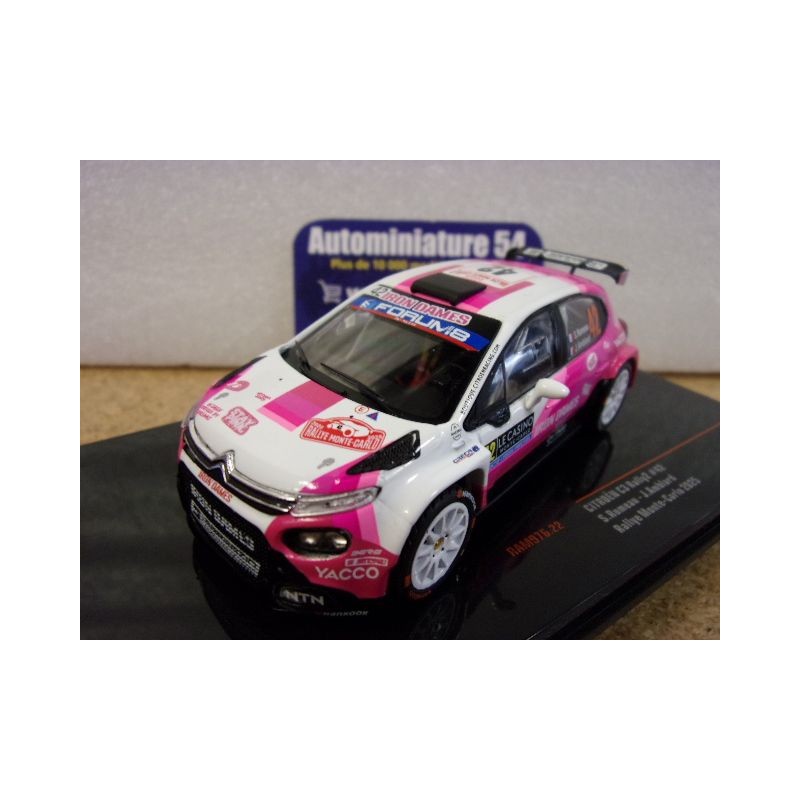 2025 Citroen C3 Rally2 n°42 Rumeau - Amblard Monte Carlo RAM976 Ixo Model