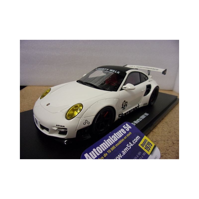 Porsche 911 - 997 LB Works Turbo White GT958 GT Spirit
