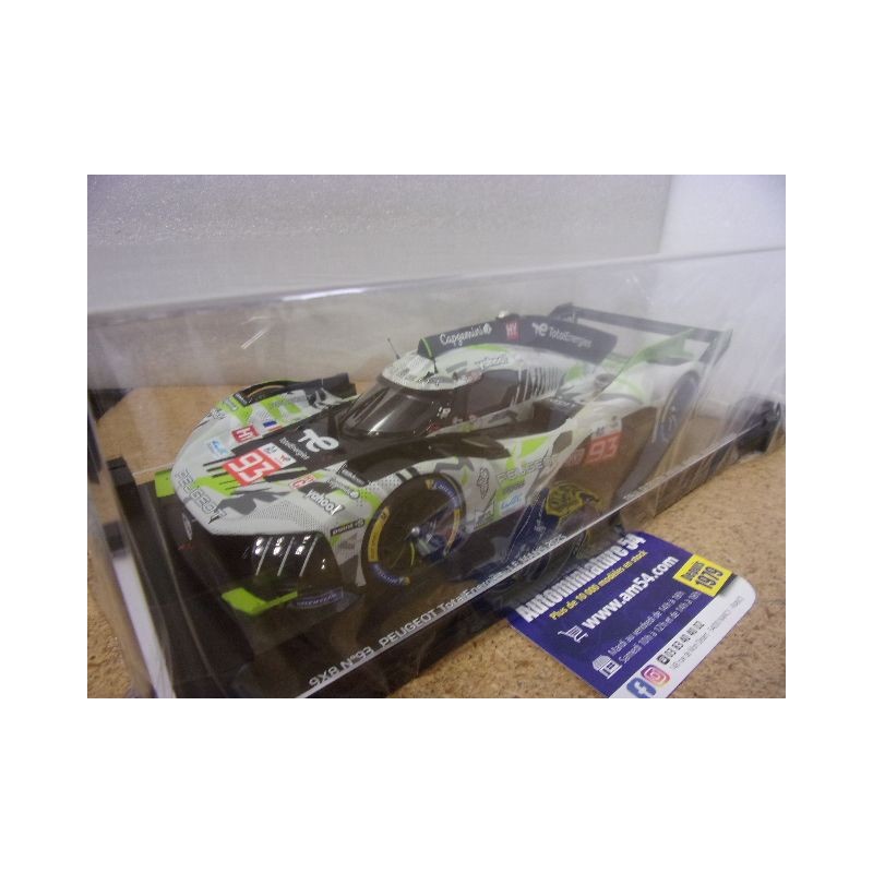 2025 Peugeot 9X8 n°93 Di Resta - Jensen - Vergne Le Mans 18S1063 Spark Model