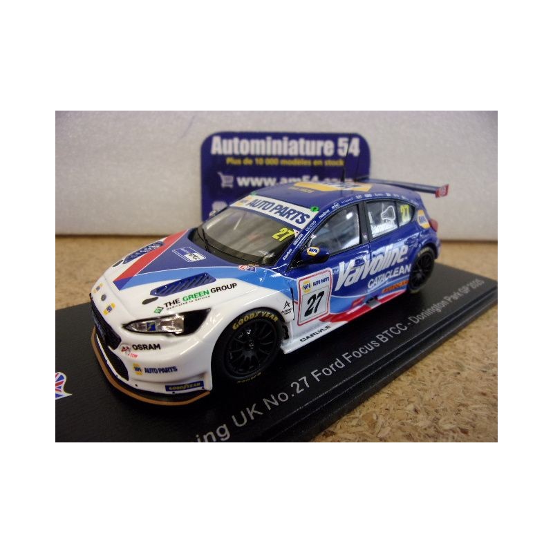 2025 Ford Focus n°27 Cammish BTCC Doninton Park UK031 Spark Model