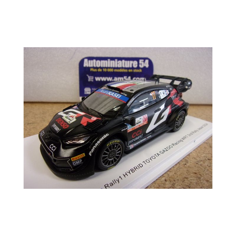 2024 Toyota GR Yaris Rally1 n°17 Ogier - Landais 2nd Rally Japan S6881 Spark Model