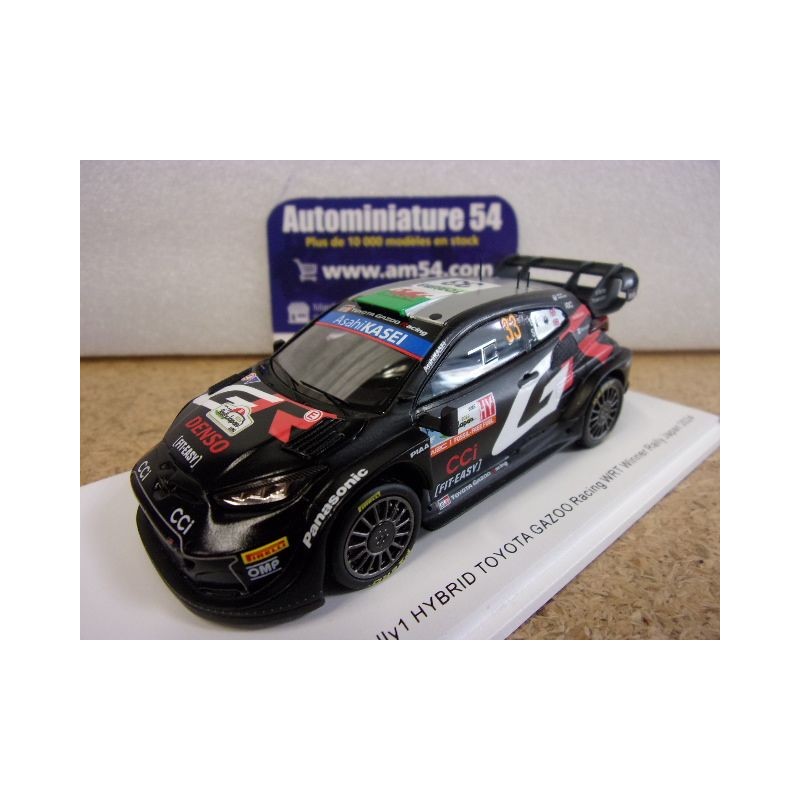 2024 Toyota GR Yaris Rally1 n°33 Evans - Martin 1st Winner Japan S6880 Spark Model