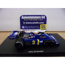 1976 Tyrrell P34 n°3 Jody Scheckter 2nd British GP S7308 Spark Model