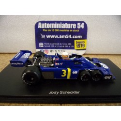 1976 Tyrrell P34 n°3 Jody Scheckter 5th Dutch GP S7309 Spark Model