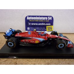 2024 Ferrari F1 SF-24 n°55 Carlos Sainz Miami 18-36843-SMi Bburago Racing