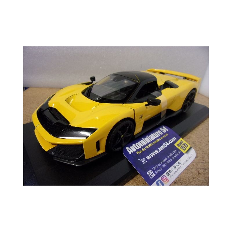 Ferrari F80 Yellow 2024 BU16022Y Bburago Race & Play