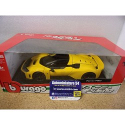 Ferrari F80 Yellow 2024 BU16022Y Bburago Race & Play