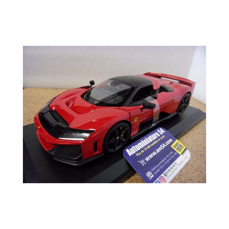 Ferrari F80 Red 2024 BU16022R Bburago Race & Play