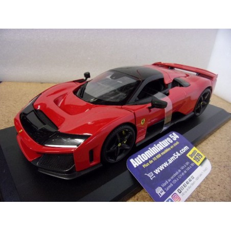 Ferrari F80 Red 2024 BU16022R Bburago Race & Play