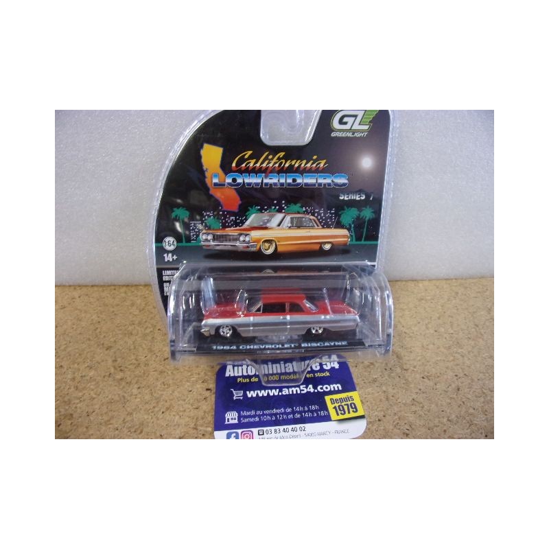Chevrolet Biscane 1964 "California Lowriders" 63080-B Greenlight 1.64ième