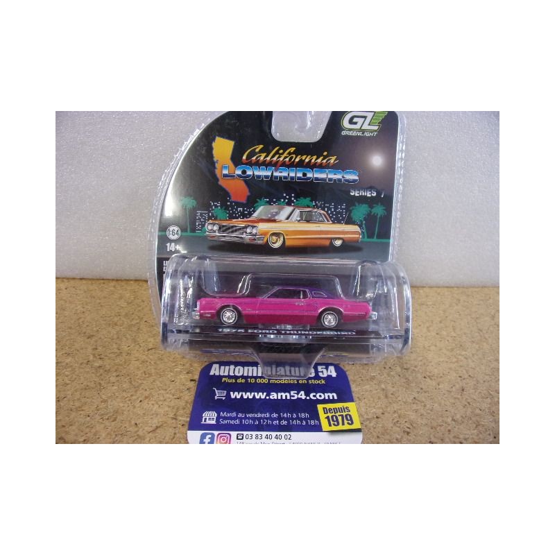 Ford Thunderbird 1975 "California Lowriders" 63080-E Greenlight 1.64ième