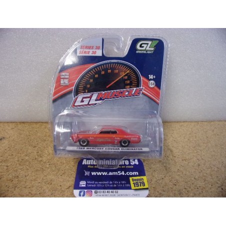 Mercury Cougar Eliminator 1969 "GL Muscle" 13370-A Greenlight 1.64ième
