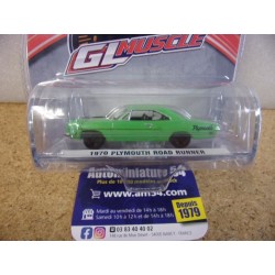 Plymouth Road Runner 1970 "GL Muscle" 13370-B Greenlight 1.64ième