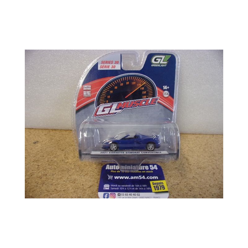 Chevrolet Corvette Stingray 2021 "GL Muscle" 13370-E Greenlight 1.64ième