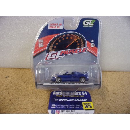 Chevrolet Corvette Stingray 2021 "GL Muscle" 13370-E Greenlight 1.64ième