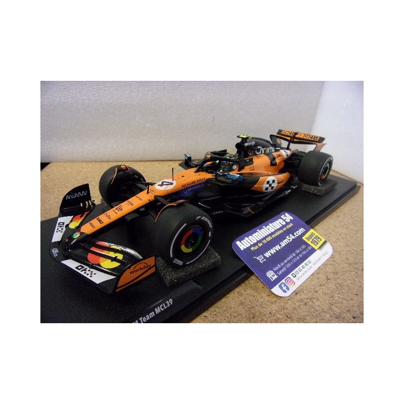 2025 McLaren MCL39 n°4 Lando Norris Monaco GP S1818703 Solido